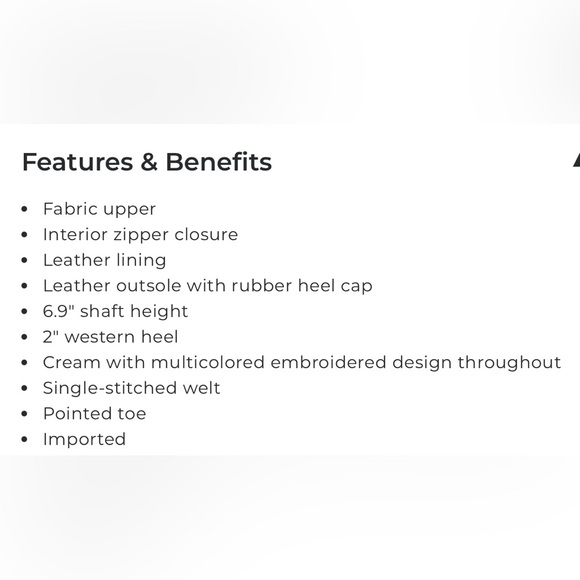 FREE PEOPLE NWOB WOMEN'S BOWERS EMBROIDERED WESTERN BOOTS - Picture 15 of 16